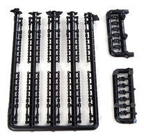 Lonestar Load Tie Downs (Black) HO Scale Model Vehicle Accessory #12119