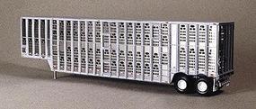 Lonestar 50' Barrett Livestock Trailer Kit (Modern Style) HO Scale Model Trailer #4205 Lonestar 50' Barrett Livestock Trailer Kit (Modern Style) HO Scale Model Trailer #4205