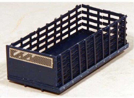 Lonestar Stake Bed Painted Blue - HO-Scale