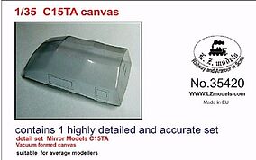 LZ C15A CanvasTop for MZZ (Vacu-Formed) Plastic Model Vehicle Accessory 1/35 Scale #35420 LZ C15A CanvasTop for MZZ (Vacu-Formed) Plastic Model Vehicle Accessory 1/35 Scale #35420