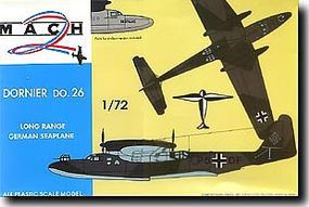 Mach2 Dornier Do26 WWII German Long Range 4 Engine Seaplane Plastic Model Airplane Kit 1/72 #16 Mach2 Dornier Do26 WWII German Long Range 4 Engine Seaplane Plastic Model Airplane Kit 1/72 #16