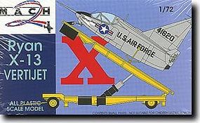 Mach2 Ryan X13 Vertijet w/Transport Trailer Plastic Model Airplane Kit 1/72 Scale #21 Mach2 Ryan X13 Vertijet w/Transport Trailer Plastic Model Airplane Kit 1/72 Scale #21