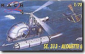 Mach2 SE313 Alouette II Helicopter Plastic Model Helicopter Kit 1/72 Scale #25 Mach2 SE313 Alouette II Helicopter Plastic Model Helicopter Kit 1/72 Scale #25