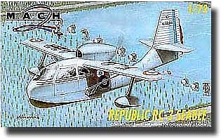 Mach2 Republic RC3 Seabee Aircraft w/Floats Plastic Model Airplane Kit 1/72 Scale #27