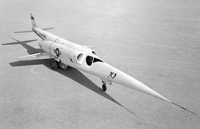 Mach2 X3 Stiletto Jet Experimental Research USAF Aircraft Plastic Model Airplane Kit 1/72 #41