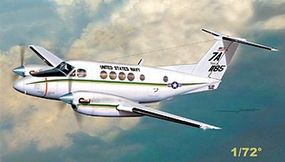 Mach2 Beech 200/C12 King Air USN Twin Turbo-Prop Aircraft Plastic Model Airplane Kit 1/72 #48 Mach2 Beech 200/C12 King Air USN Twin Turbo-Prop Aircraft Plastic Model Airplane Kit 1/72 #48