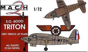 Mach2 SO6000 Triton 1st French Jet Aircraft Plastic Model Airplane Kit 1/72 Scale #5