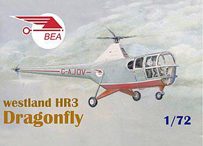 Mach2 Westland HR3 Dragonfly BEA Helicopter Plastic Model Helicopter Kit 1/72 Scale #62