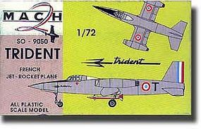 Mach2 Trident SO9050 French Jet Plastic Model Airplane Kit 1/72 Scale #9 Mach2 Trident SO9050 French Jet Plastic Model Airplane Kit 1/72 Scale #9