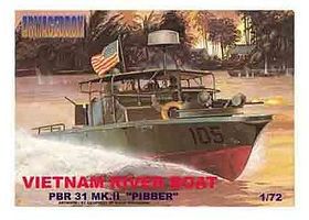 Mach2 USN PBR 31 Mk II Pibber Patrol Boat Vietnam Plastic Model Military Ship Kit 1/72 Scale #ar6 Mach2 USN PBR 31 Mk II Pibber Patrol Boat Vietnam Plastic Model Military Ship Kit 1/72 Scale #ar6