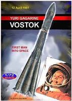 Mach2 Vostok 1 50th Annv 1st Man into Space Space Program Plastic Model Kit 1/72 #lo13 Mach2 Vostok 1 50th Annv 1st Man into Space Space Program Plastic Model Kit 1/72 #lo13