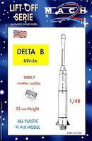 Mach2 Delta B DSV3 Tiros 7 Weather Rocket (21'' Tall) Space Program Plastic Model Kit 1/48 #lo8 Mach2 Delta B DSV3 Tiros 7 Weather Rocket (21'' Tall) Space Program Plastic Model Kit 1/48 #lo8