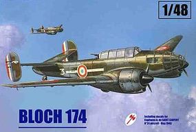 Mach2 Bloch 174 French Recon Bomber 1940 Plastic Model Airplane Kit 1/48 Scale #ls2 Mach2 Bloch 174 French Recon Bomber 1940 Plastic Model Airplane Kit 1/48 Scale #ls2