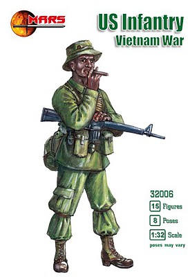 Mars Figures 32002 "Mujahideen Afghan War 1979-1989" 18 figures/6 poses 1/32 