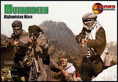 Mars Afghanistan War Mujahideen Warriors (40) Plastic Model Military Figure 1/72 Scale #72002