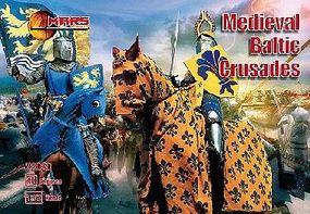 Mars Medieval Baltic Crusades (36 w/4 Horses) Plastic Model Military Figure 1/72 Scale #72030 Mars Medieval Baltic Crusades (36 w/4 Horses) Plastic Model Military Figure 1/72 Scale #72030