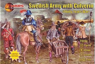 Mars 1/72 Swedish Heavy Cavalry Thirty Years War # 72036 