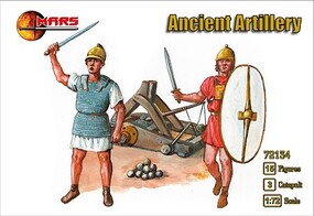 Mars Ancient Artillery Plastic Military Figures 1/72 Scale #72134