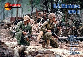Mars 1/72 WWII US Marines (32)