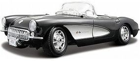 Maisto 1957 Corvette Convertible (Black) Diecast Model Car 1/18 Scale #31139blk Maisto 1957 Corvette Convertible (Black) Diecast Model Car 1/18 Scale #31139blk