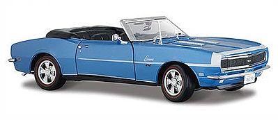 Maisto 1968 Camaro SS396 Convertible (Met. Blue) Diecast Model Car 1/24 scale #31257blu