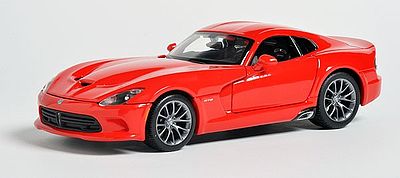 Maisto 2013 SRT Viper GTS (Red) Diecast Model Car 1/24 scale #31271red