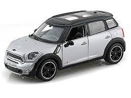 Maisto Mini Countryman (Silver/Black) Diecast Model Car 1/24 Scale #31273slb