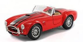 Maisto 1965 Shelby Cobra 427 Convertible (Red) Diecast Model Car 1/24 scale #31276red Maisto 1965 Shelby Cobra 427 Convertible (Red) Diecast Model Car 1/24 scale #31276red