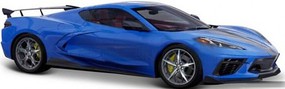 Maisto 1/18 2020 Chevrolet Corvette Stingray Z51 w/High-Wing (Blue)