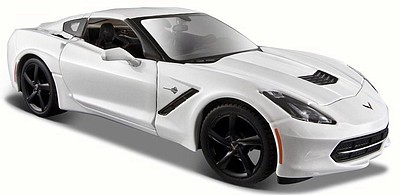 Maisto 1/24 2014 Corvette Stingray Coupe (White)