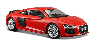 Maisto 1/24 Audi R8 V10 Plus (Red) Diecast Model Car 1/24 Scale #31513red