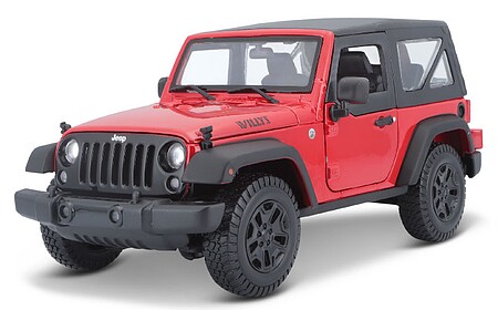 Maisto 1/18 2014 Jeep Wrangler (Red)