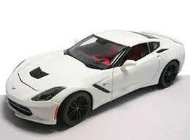Maisto 2014 Corvette Stingray Z51 (White) Diecast Model Car 1/18 Scale #31677wht Maisto 2014 Corvette Stingray Z51 (White) Diecast Model Car 1/18 Scale #31677wht