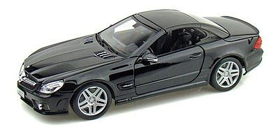 Maisto Mercedes Benz SL65 AMG (Black) Diecast Model Car 1/18 scale #36193blk