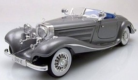 Maisto 1936 Mercedes Benz 500K Type Special Roadster (Grey) Diecast Model Car 1/18 Scale #36862gry Maisto 1936 Mercedes Benz 500K Type Special Roadster (Grey) Diecast Model Car 1/18 Scale #36862gry