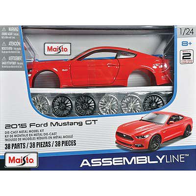 Maisto 1/24 2015 Ford Mustang GT (Red)