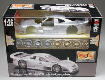Maisto AL Mercedes CLK GTR Metal Metal Body Plastic Model Car Kit 1/24 Scale #39949