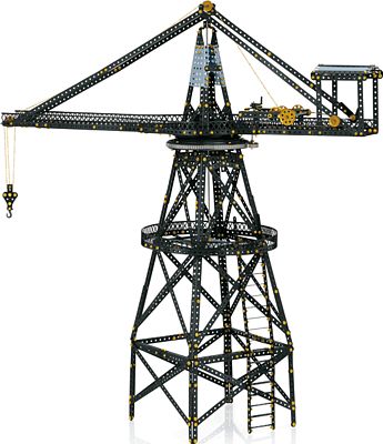 Marklin Tower Slewing Crane - Metal Construction Kit Model Railroad Trackside Accessory #10891