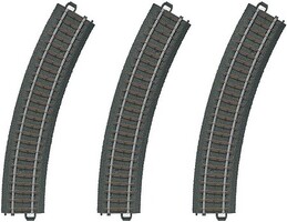 Marklin 3-Rail C Track Curved Sections pkg(3)