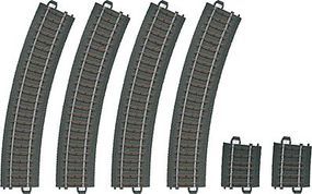 Marklin 3-Rail C Track Curved Set w/4 #24224
