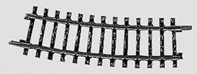 Marklin (bulk of 10) K Track 14-3/16'' 360mm 15 Degree Radius Curve HO Scale Nickel Silver Model Train Track #2223 Marklin (bulk of 10) K Track 14-3/16'' 360mm 15 Degree Radius Curve HO Scale Nickel Silver Model Train Track #2223