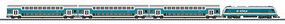 Marklin Bavarian ALEX (Arriva-Lnderbahn-Express) HO Scale Model Triain Set #26572 Marklin Bavarian ALEX (Arriva-Lnderbahn-Express) HO Scale Model Triain Set #26572