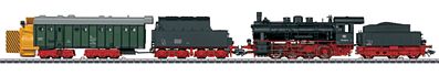 Marklin Rotary Snow Plow Steam DCC & Sound - German Federal Railroad HO Scale Model Triain Set #26833