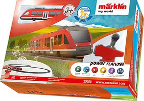Marklin My World LINT Commuter Train Battery Starter Set Marklin My World LINT Commuter Train Battery Starter Set