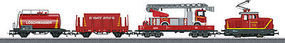 Marklin Fire Dept Start Set w/IR HO Scale Model Train Set #29752 Marklin Fire Dept Start Set w/IR HO Scale Model Train Set #29752