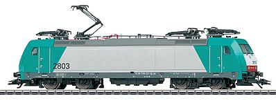 Marklin Bombardier Traxx w/4 Pantographs Belgian State HO Scale Model Train Electric Locomotive #36608
