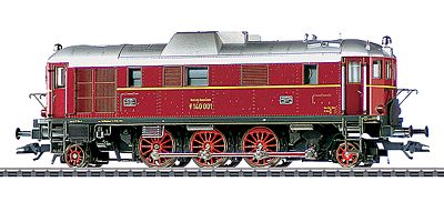 Marklin Diesel Class V 140 001 2-6-2 Loco Powered Digital German Federal Railroad - HO-Scale