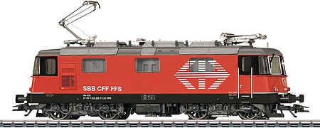 Marklin Class Re 420 Electric - 3-Rail - Sound and Digital Swiss Federal Railways SBB-CFF-FFS 420 202-4 (Era VI 2019, red, black, gray)