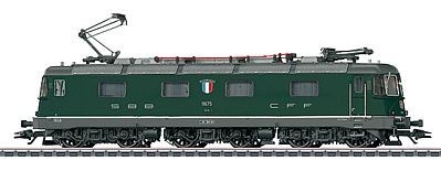 Marklin Class Re 6/6 f Swiss Federal Railways HO Scale Model Train Electric Locomotive #37324