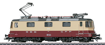 Marklin Digital SBB class Re 4/4 II Elok HO Scale Model Train Electric Locomotive #37349